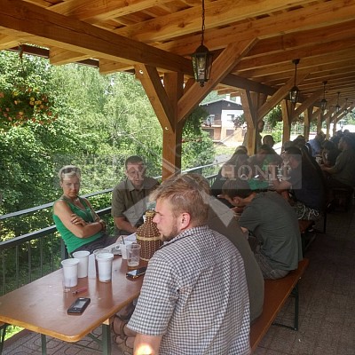 Sraz vůdců loveckých smeček Jasenná u Vizovic 2017