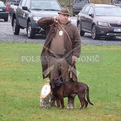 21 ročník celostátní soutěže barvářů pořádanou ČMKCHB - O PUTOVNÍ CENU - honitba Libavá, 19-22.10.2016