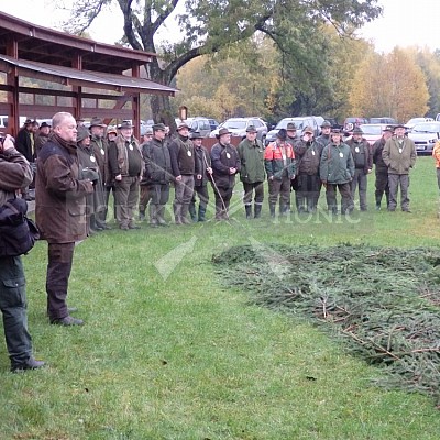 21 ročník celostátní soutěže barvářů pořádanou ČMKCHB - O PUTOVNÍ CENU - honitba Libavá, 19-22.10.2016