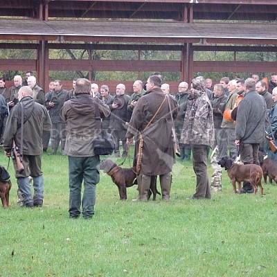 21 ročník celostátní soutěže barvářů pořádanou ČMKCHB - O PUTOVNÍ CENU - honitba Libavá, 19-22.10.2016