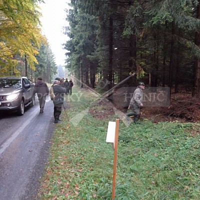 21 ročník celostátní soutěže barvářů pořádanou ČMKCHB - O PUTOVNÍ CENU - honitba Libavá, 19-22.10.2016