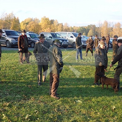 21 ročník celostátní soutěže barvářů pořádanou ČMKCHB - O PUTOVNÍ CENU - honitba Libavá, 19-22.10.2016