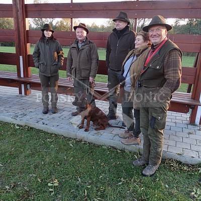 21 ročník celostátní soutěže barvářů pořádanou ČMKCHB - O PUTOVNÍ CENU - honitba Libavá, 19-22.10.2016